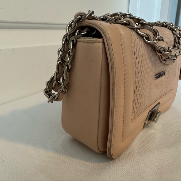 Valentino Alice Beatriz Rose Leather Chain Crossbody Bag - Picture 2 of 11